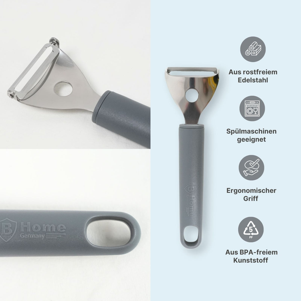 Sparschäler Gemüseschäler Kartoffelschäler Küchenschäler Y-Schäler