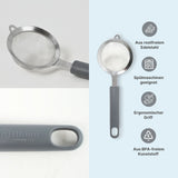 Feinsieb Küchensieb Stielsieb Passiersieb Pudersieb