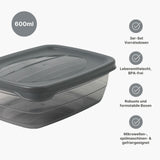 3er-Set Aufbewahrungsdosen Frischhaltedosen Meal-Prep-Dosen Boxen
