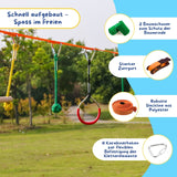 Slackline-Set für Kinder Kletterseil-Set Hangel-Set Hindernisparcours