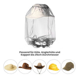 Moskitonetz Mückenschutz Kopfnetz Insektenschutznetz Netzhaube