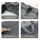 Bauchtasche mit Schultergurten Umhängetasche Schultertasche Hüfttasche