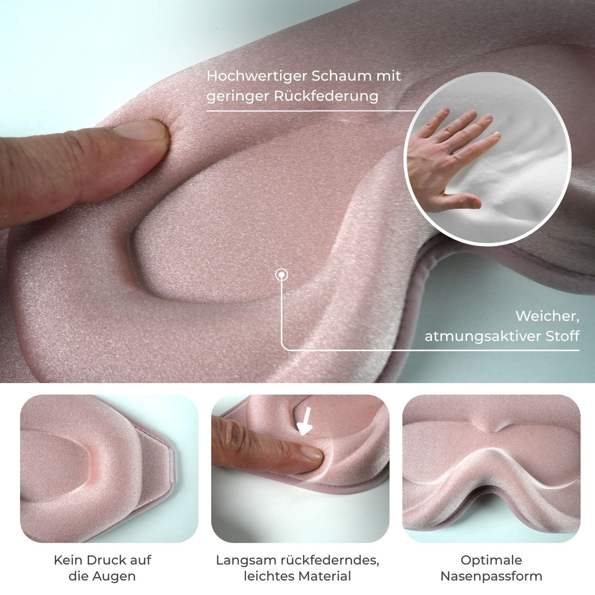 3D Schlafmaske Schlafbrille Nachtmaske Augenmaske Maske