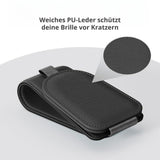 Brillenablage fürs Auto Sonnenblende-Clip Sonnenbrillenhalter Etui