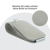Brillenablage fürs Auto Sonnenbrillenhalter Sonnenblende-Clip Etui