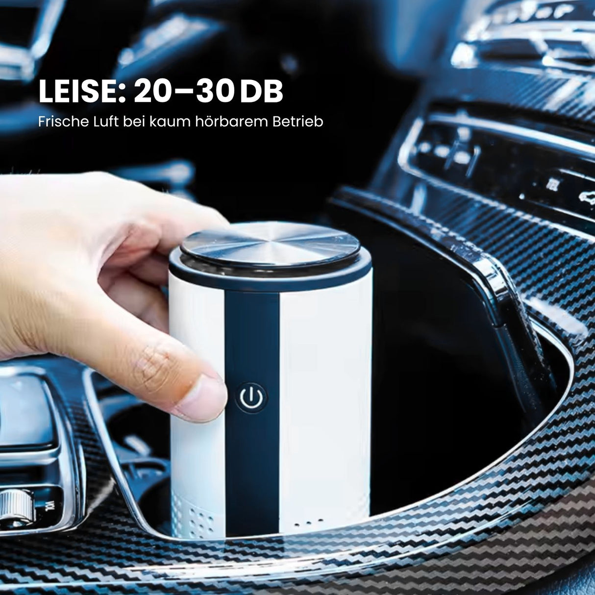 Auto-Luftreiniger Mini-Luftreiniger Mobiler Luftfilter Luftionisator