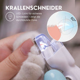 Tiernagelschneider LED-Krallenschneider Tiernagelschere Krallenzange