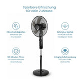 Standventilator Ventilator mit Standfuss Raumventilator Standlüfter
