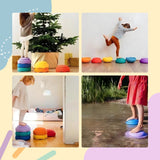 Trittsteine Balanciersteine Motorikspielzeug Flusssteine Balancespiel