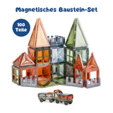 Magnetische Bausteine Naturfarben Magnetspielzeug Magnet-Baukasten