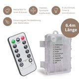 LED Lichterkette 6.4m Cluster-Lichterkette Büschellichterkette