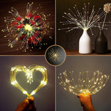 LED Feuerwerkslicht Lichterkette Weihnachtsbeleuchtung Pendelleuchte