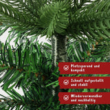 Weihnachtsbaum 90cm mit Topf Tisch-Christbaum Kunsttannenbaum