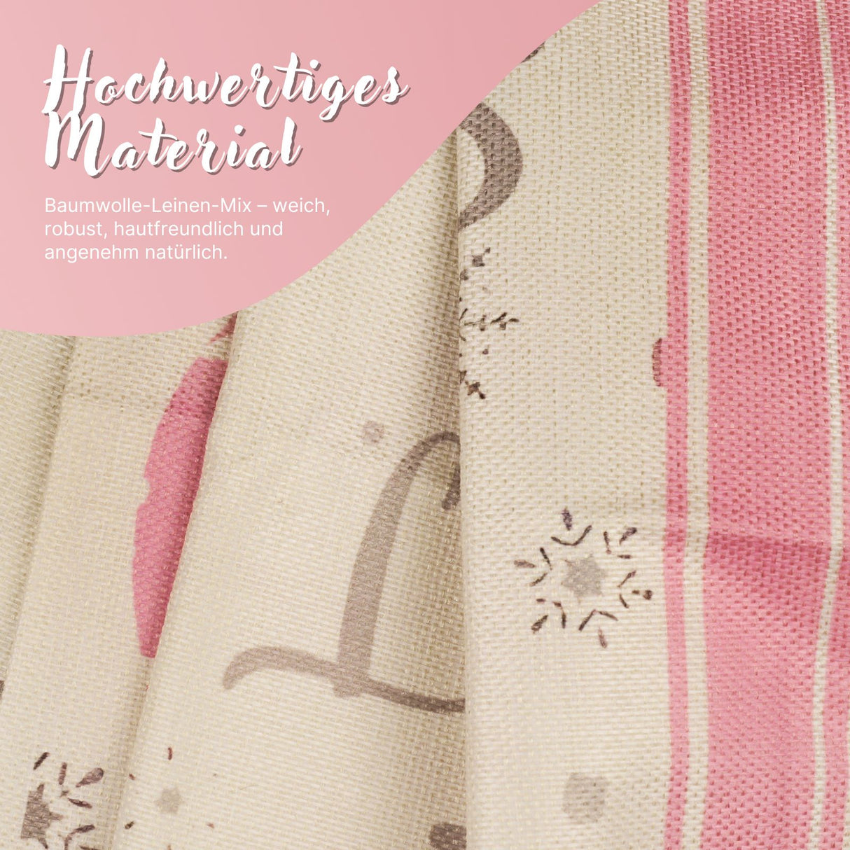 4er-Set Weihnachts-Kissenbezug Kissenhülle Dekokissen-Bezug Zier-Bezug