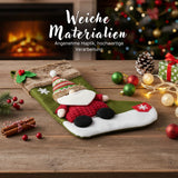 Weihnachtsstrumpf Nikolausstrumpf Weihnachtsstiefel Weihnachtsdeko
