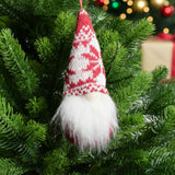 4er-Set Hängender Wichtel Weihnachtswichtel Gnom Weihnachtsdekoration