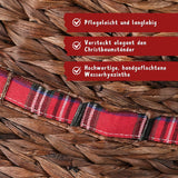 Weihnachtsbaumkorb Tannenbaum-Kragen Christbaum-Rock Flechtkorb