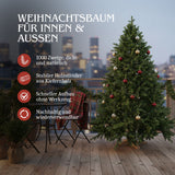 Weihnachtsbaum 180cm Kunsttanne Christbaum Tannenbaum Tanne Xmas-Baum