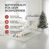 Weihnachtsbaum 180cm mit Schnee Tannenbaum Kunsttanne Christbaum