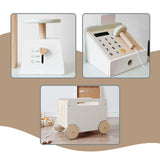 Holz-Kaufladen mit Zubehör Kinder-Verkaufsstand Früchte- und Obststand