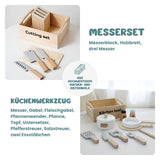 Holz-Kaufladen mit Zubehör Kinder Marktstand Kaufmannsladen
