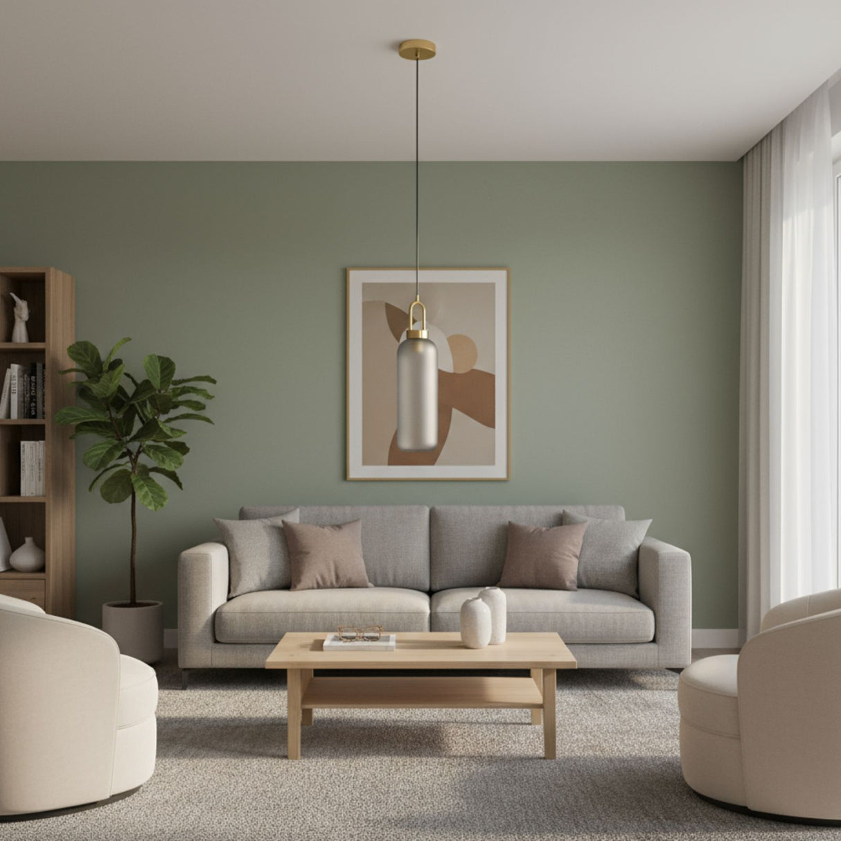 Milchglas-Deckenleuchte Hängelampe Pendelleuchte Deckenlampe Lampe