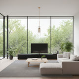 Glas-Deckenleuchte Hängelampe Pendelleuchte Deckenlampe Hängeleuchte