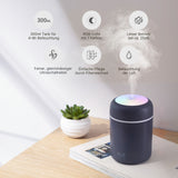 Tragbarer Luftbefeuchter Ultraschall Diffusor Mini-Luftbefeuchter
