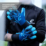 Fussballhandschuhe ViVor Rainy Blue Gr. 5 Torwart Goalie Handschuhe