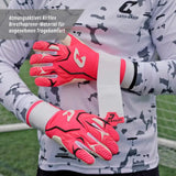 Fussballhandschuhe ViVor Crazy Orange Gr. 5 Torwart Goalie Handschuhe