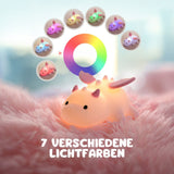 LED-Drachen-Nachtlicht Tierlicht Kinder-Nachttischlampe Tischleuchte
