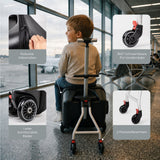 2in1 Kinderwagenkoffer Buggy Trolley Hartschalenkoffer Handgepäck