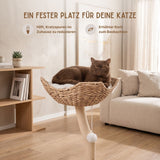 Kratzbaum mit Korb Kletterbaum Katzenbaum Katzenspielzeug Kratzmöbel