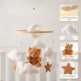 Babymobile Teddybär Hängemobile Mobile Babyspielzeug Schlafmobile