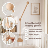 Mobile mit Halterung Teddybär Babymobile mit Glockenhalter