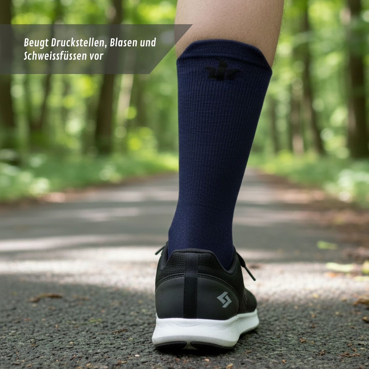 Merino-Socken Gr. 43-47 Outdoorsocken Wandersocken Reisesocken