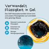 30 SAP-Absorptionsmittel-Tüten für Kindertoilette 144069 144070 144071