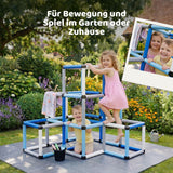 Klettergerüst für Kinder Kletterturm Spielturm Kletterpyramide