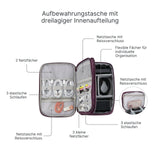 Kabel-Aufbewahrungstasche Kabeltasche Zubehörtasche Zubehör-Organizer