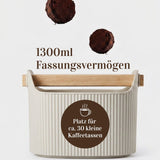 Kaffeesatz-Abklopfbehälter Abschlagbehälter Knock Box Kaffeesatzbox