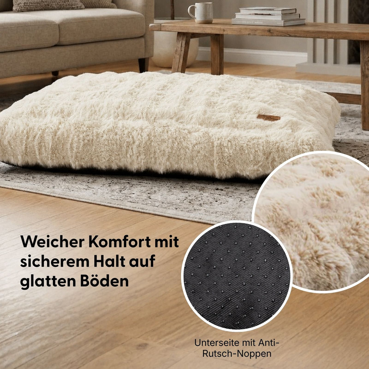 Kuschelbett Grösse XL Schlafplatz Haustierbett Hundebett Hundekissen