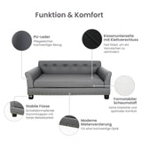 Hundesofa Grösse L Hundebett Haustiersofa Hundecouch Liegeplatz