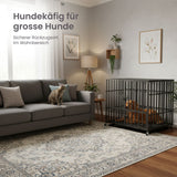Hundekäfig Grösse XL Metallkäfig Hundebox Haustierkäfig Indoor-Käfig