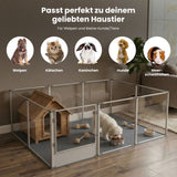 Tiergehege Welpenauslauf Hundelaufstall Indoorgehege Kleintiergehege