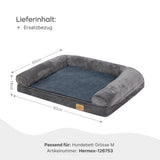 Ersatzbezug M für Hundebett 126753 Wechselbezug Ersatzüberzug Stoffbezug