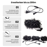LED-Gartenbeleuchtung 97m Outdoor-Dekoleuchte Gartenleuchte