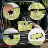Thermo-Einkaufskorb Kühltasche Kühlkorb Isolierkorb Picknickkorb