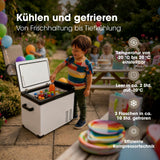 Kompressor-Kühlbox 40L Gefrierbox Auto-Kühlbox Camping-Kühlschrank