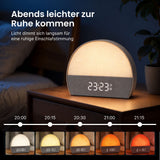 Wake-Up-Light Aufwachlicht Lichtwecker Sonnenaufgangswecker Wecklicht