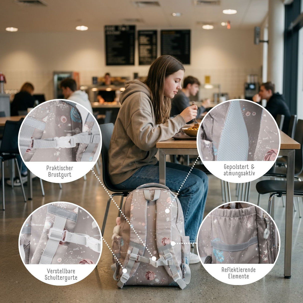 Schulrucksack Schulthek Schuelzgi Schulranzen Primarschul-Rucksack